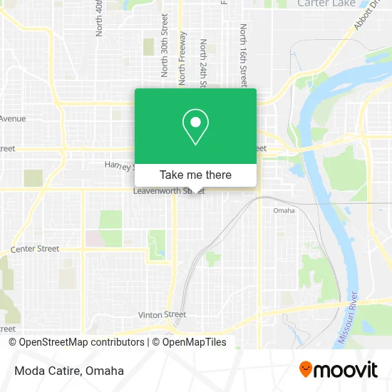 Moda Catire map