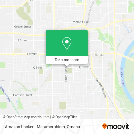 Amazon Locker - Metamorphism map