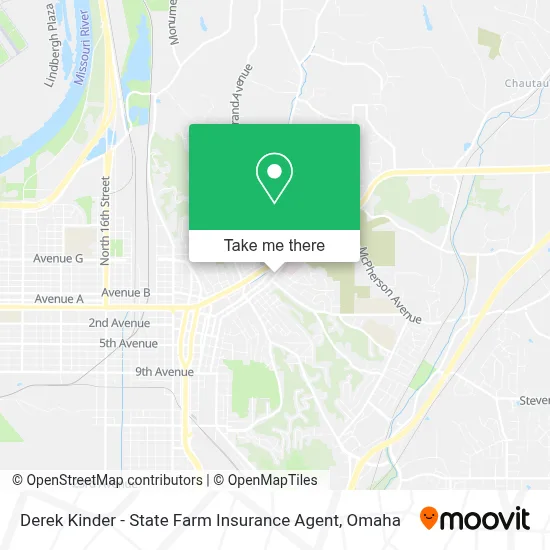 Derek Kinder - State Farm Insurance Agent map