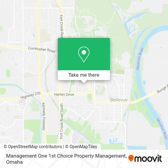 Management One 1st Choice Property Management map