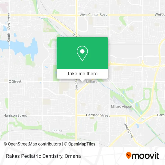Rakes Pediatric Dentistry map