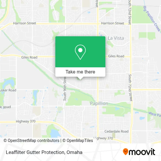 Leaffilter Gutter Protection map