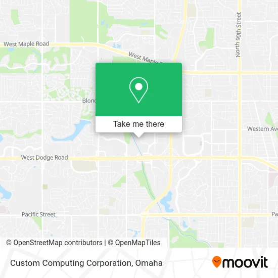 Custom Computing Corporation map