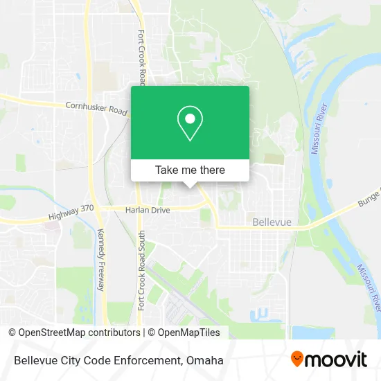 Bellevue City Code Enforcement map