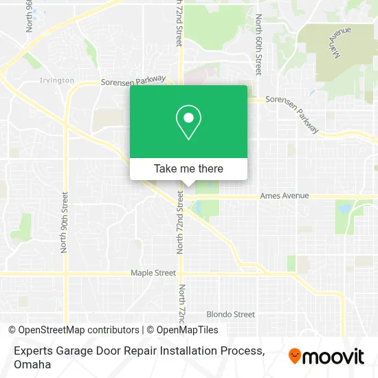 Experts Garage Door Repair Installation Process map