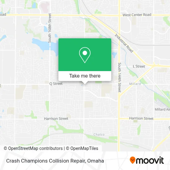 Crash Champions Collision Repair map