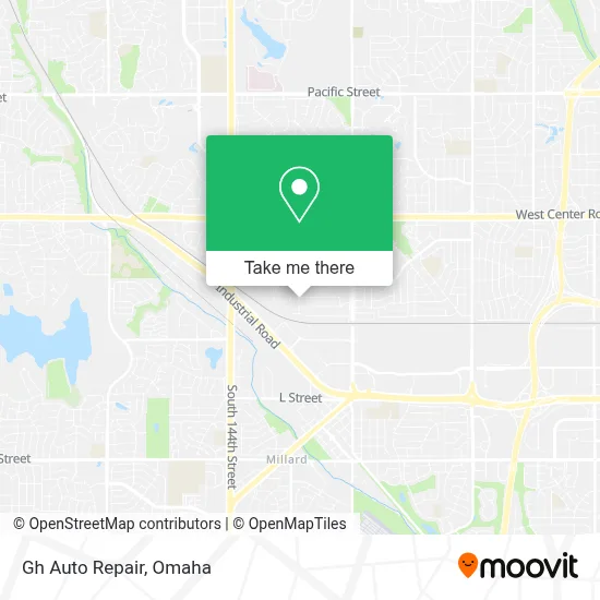 Gh Auto Repair map