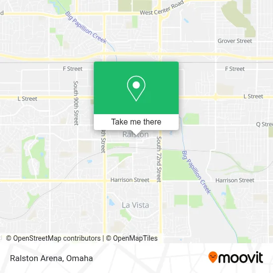 Ralston Arena map