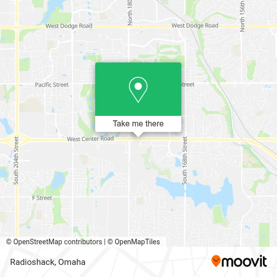 Radioshack map
