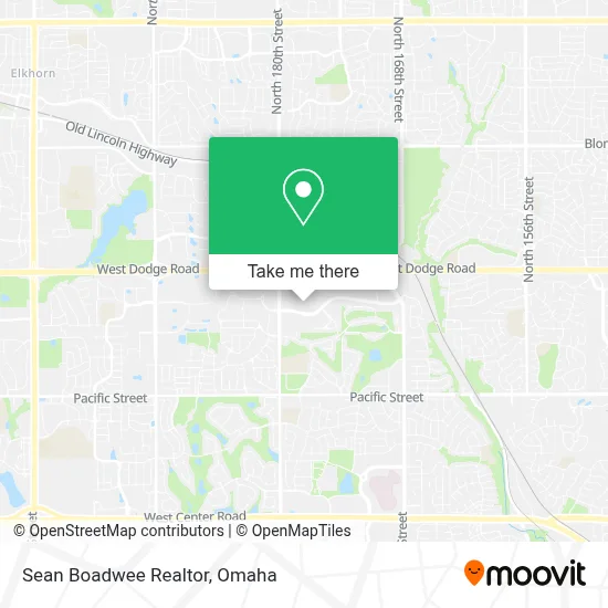 Sean Boadwee Realtor map