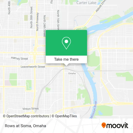 Rows at Soma map