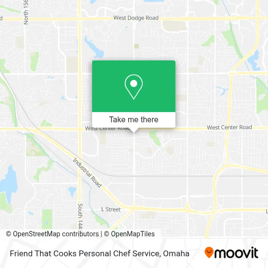Friend That Cooks Personal Chef Service map