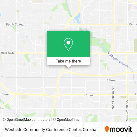 Westside Community Conference Center map