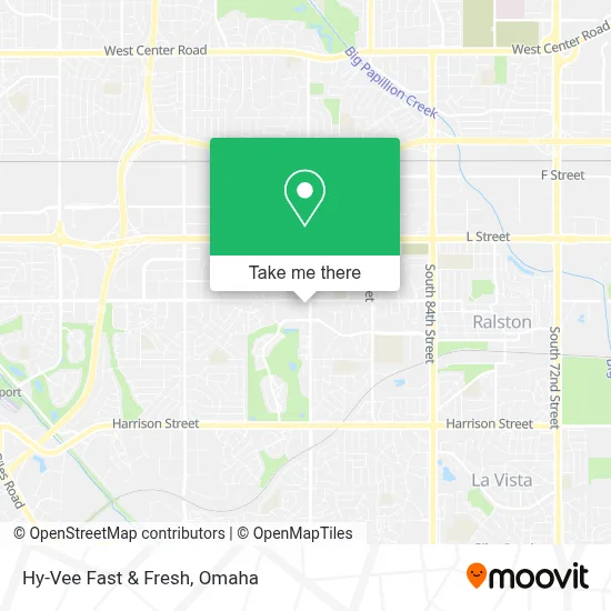 Hy-Vee Fast & Fresh map