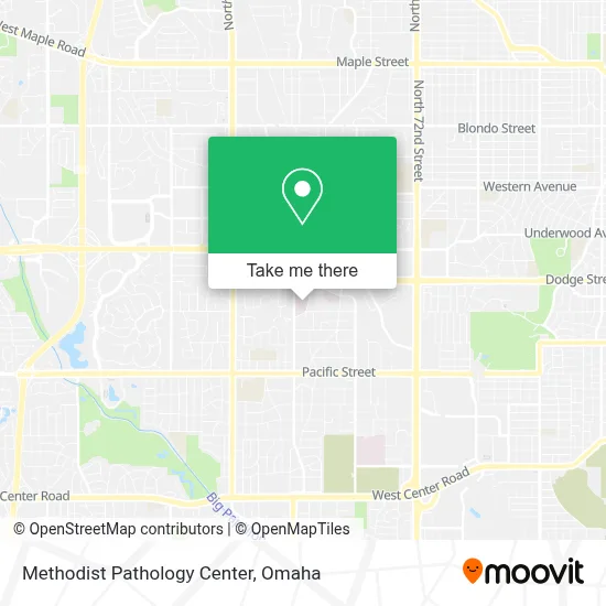 Methodist Pathology Center map