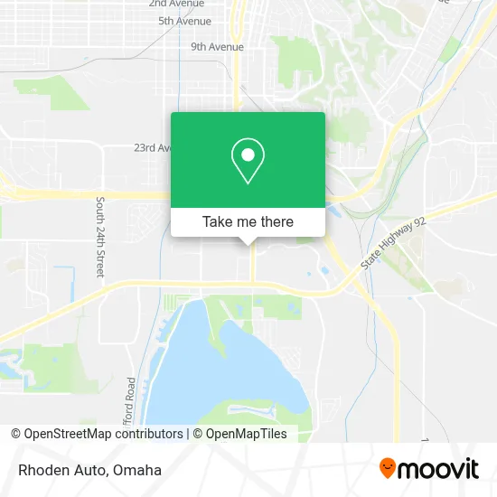 Rhoden Auto map