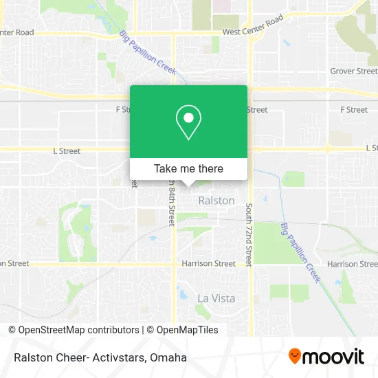 Ralston Cheer- Activstars map