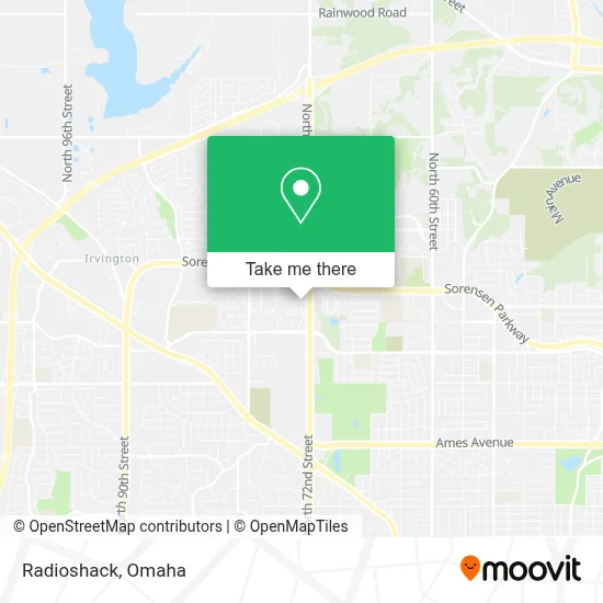 Radioshack map