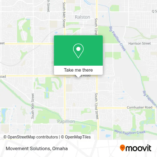 Movement Solutions map