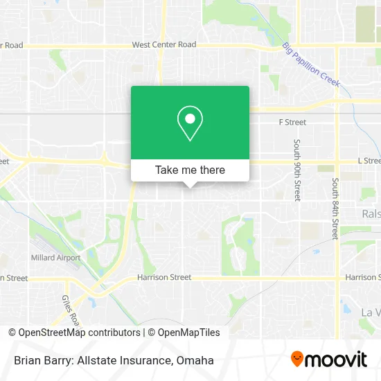 Brian Barry: Allstate Insurance map