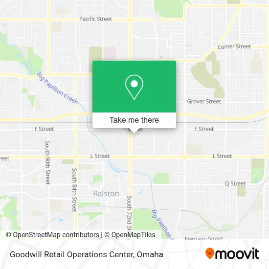 Goodwill Retail Operations Center map
