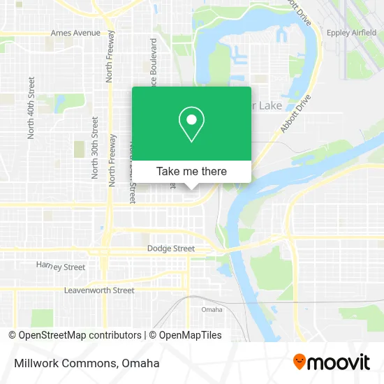 Millwork Commons map