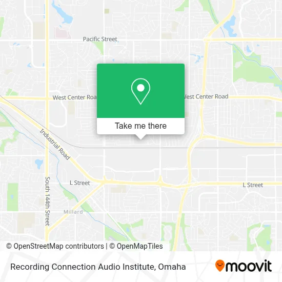 Recording Connection Audio Institute map