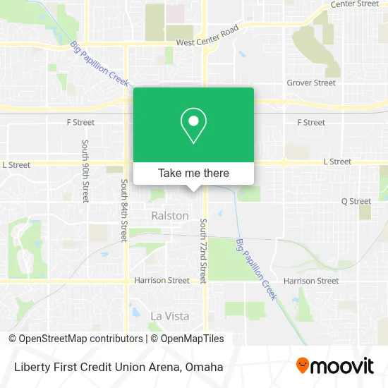 Liberty First Credit Union Arena map