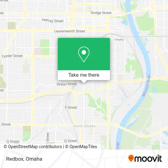 Redbox map