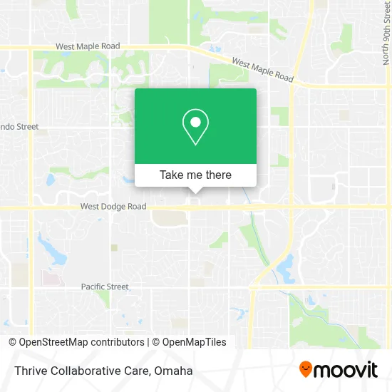 Thrive Collaborative Care map