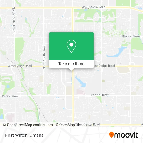 First Watch map