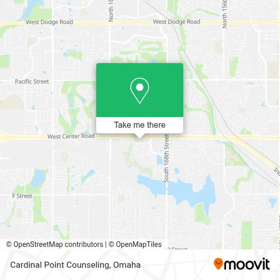 Cardinal Point Counseling map