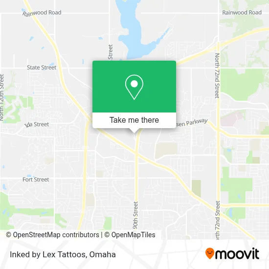 Inked by Lex Tattoos map