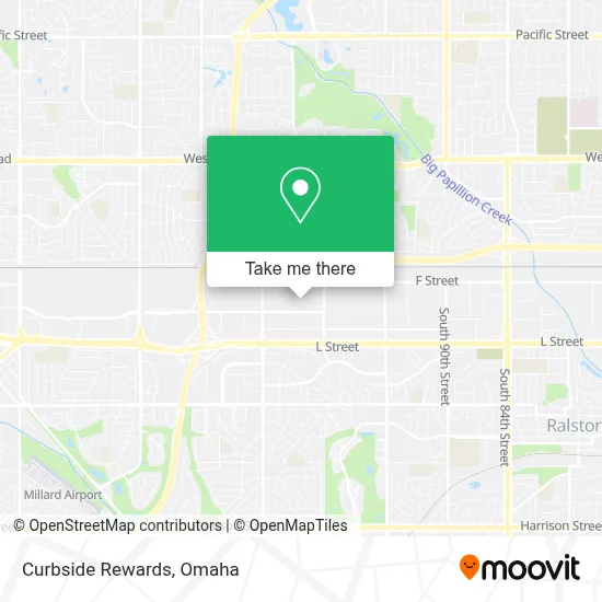 Curbside Rewards map