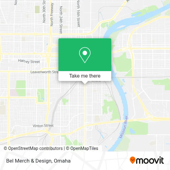 Bel Merch & Design map