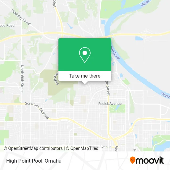 High Point Pool map
