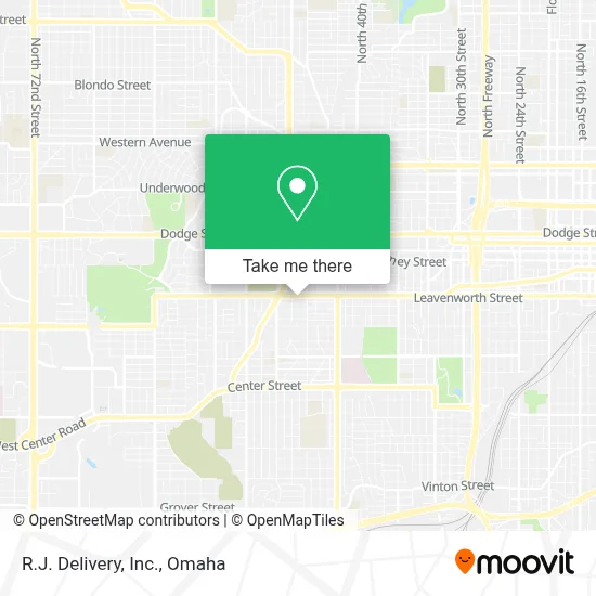 R.J. Delivery, Inc. map