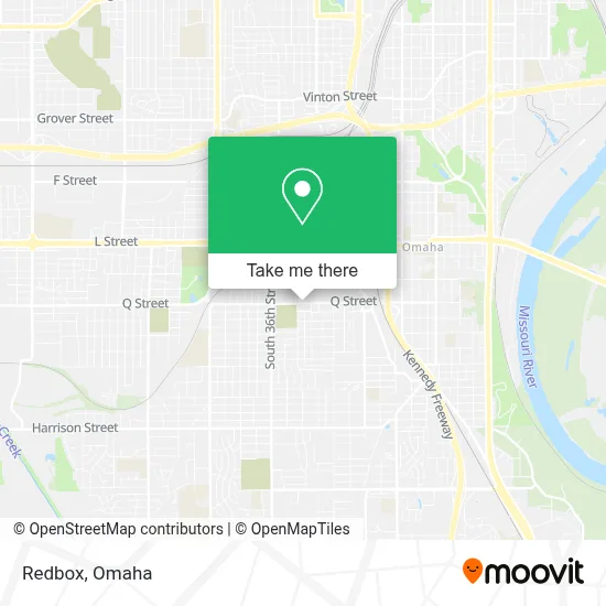 Redbox map