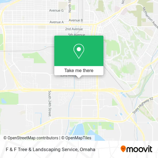F & F Tree & Landscaping Service map