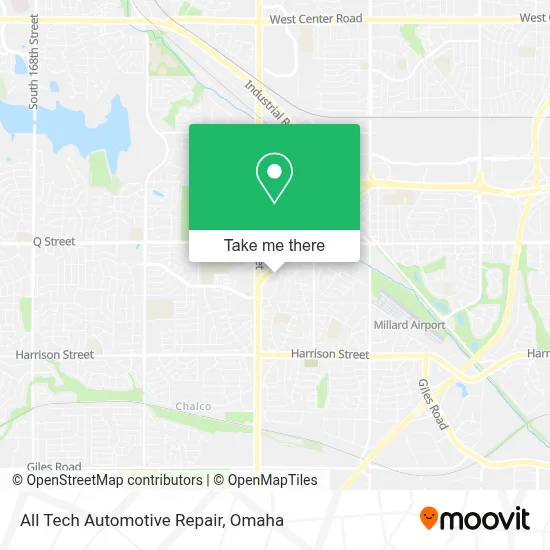 All Tech Automotive Repair map
