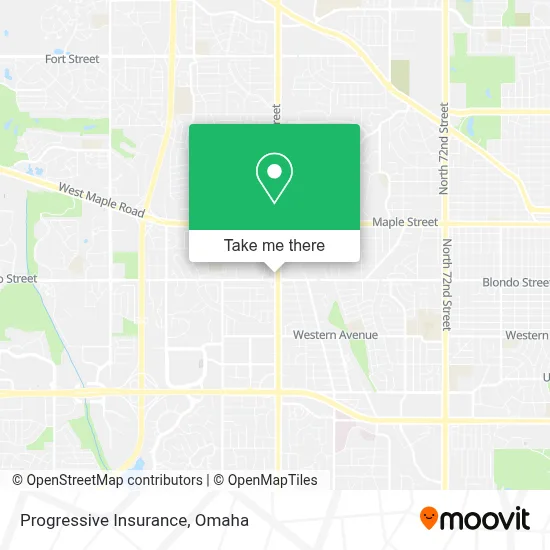 Progressive Insurance map