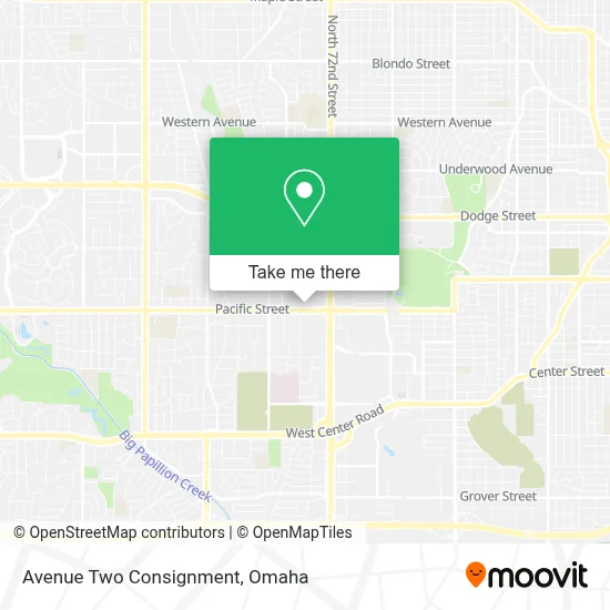 Avenue Two Consignment map