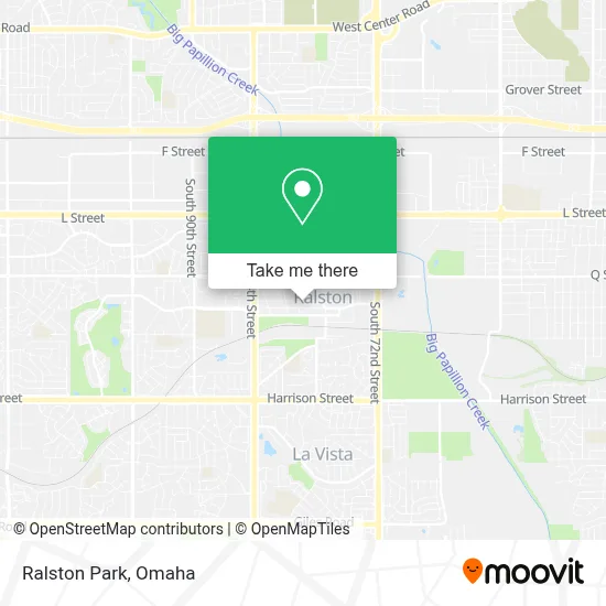Ralston Park map