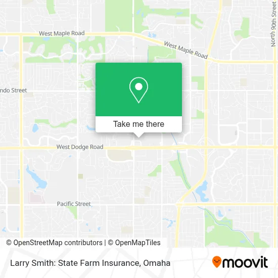 Larry Smith: State Farm Insurance map