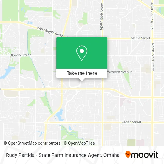 Rudy Partida - State Farm Insurance Agent map