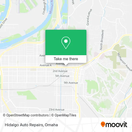 Hidalgo Auto Repairs map