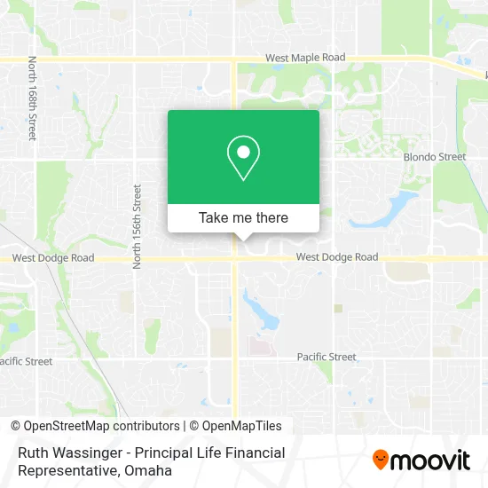 Ruth Wassinger - Principal Life Financial Representative map