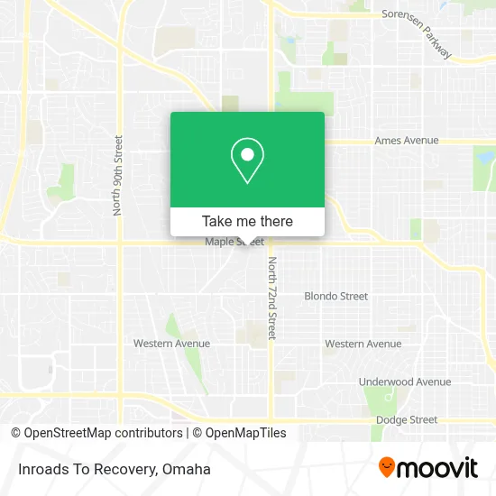 Inroads To Recovery map