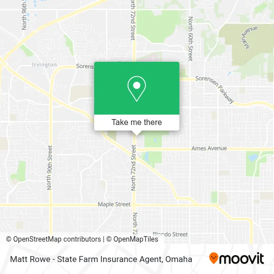 Matt Rowe - State Farm Insurance Agent map