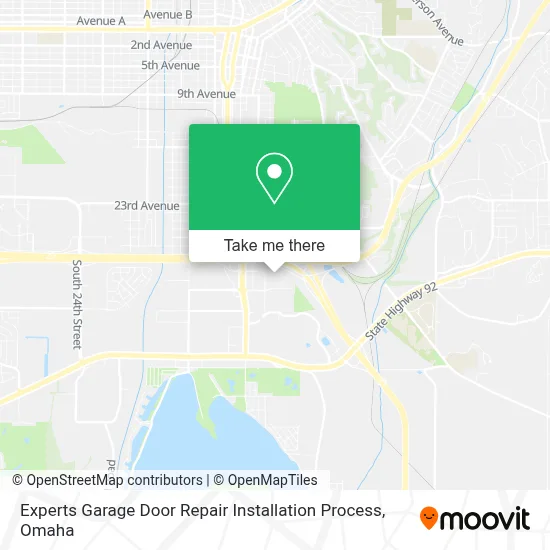 Experts Garage Door Repair Installation Process map
